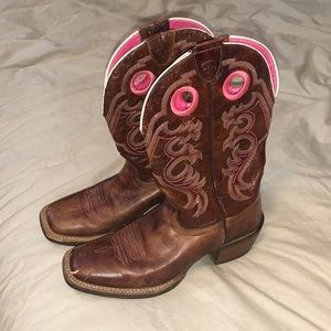 Ariat Womens Crossfire Cowboy Boots - Pink